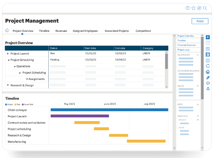 Image showing a CRM system